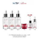 [ครบยกเซตสวยฉ่ำคุ้มสุด] Super Hya Trylagina (30ml) 3 ขวด + Super Hya Trylagina (9ml) 1 ขวด + Bright Trylagina (10ml) 1 หลอด + Trylagina 15x (5g) 1 กระปุก